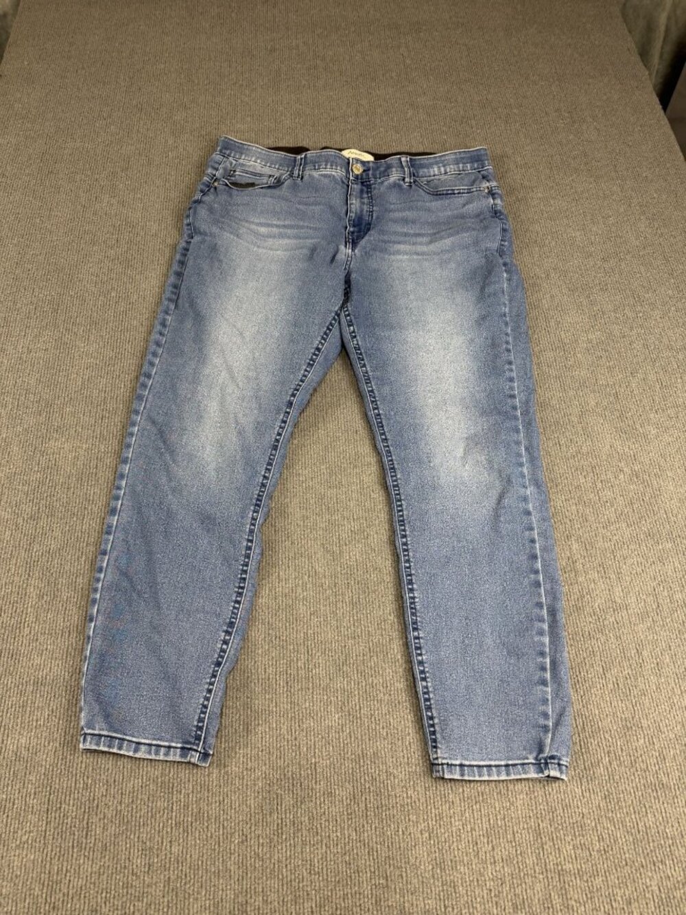 Angels 360 Sculpt Skinny Womens Light Wash Denim Jeans Size 16